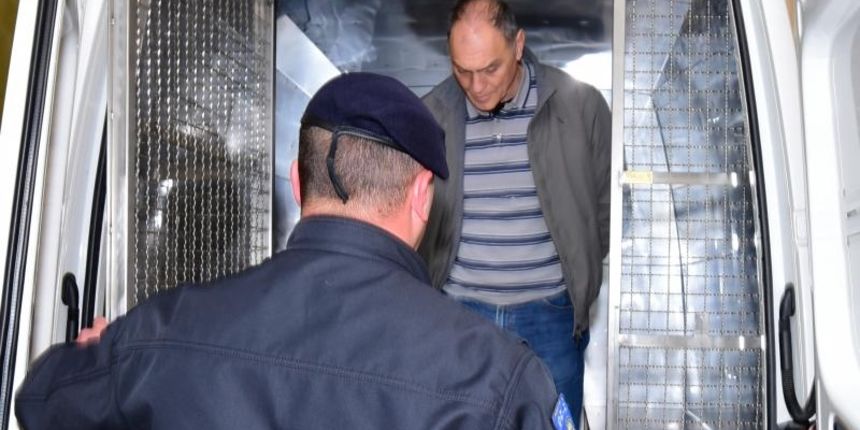 Zlatko Svirčić osumnjičen zbog dvostrukog pokušaja ubojstva priveden je istražnom sucu, foto: Dino Stanin/PIXSELL