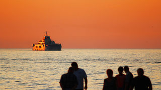 Suton na zadarskoj rivi 15. rujna 2011. (foto:Saša Čuka)