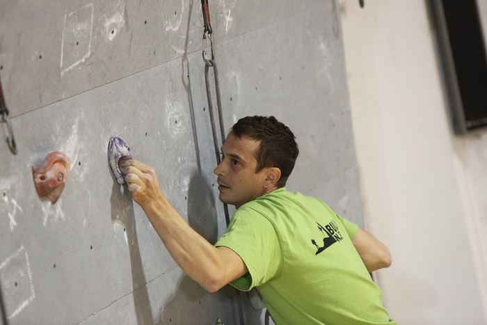Bibinje: Županijsko natjecanje u sportskom penjanju na umjetnoj stijeni. Foto: Leo Banić