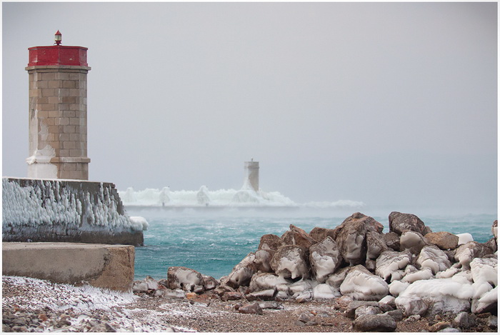 Đir po ledu okovanom Senju, Foto: Kristijan Orlić Đir po ledu okovanom Senju, Foto: Kristijan Orlić
