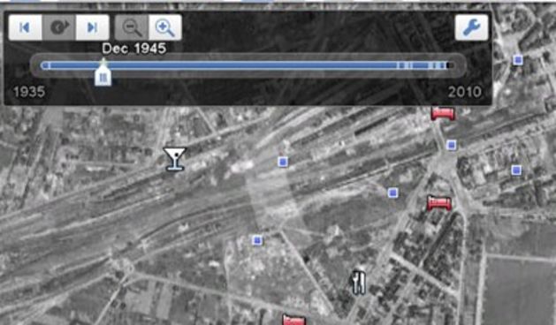 Stare zračne fotografije iz II. sv. rata na Google Earthu