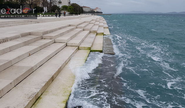 Jugo u Zadru 11. prosinca 2017.