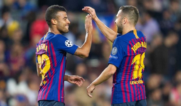 Rafinha i Jordi Alba, Barcelona