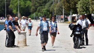 Blue Knights na zadarskoj rivi. Foto: Dino Stanin/PIXSELL Blue Knights na zadarskoj rivi. Foto: Dino Stanin/PIXSELL