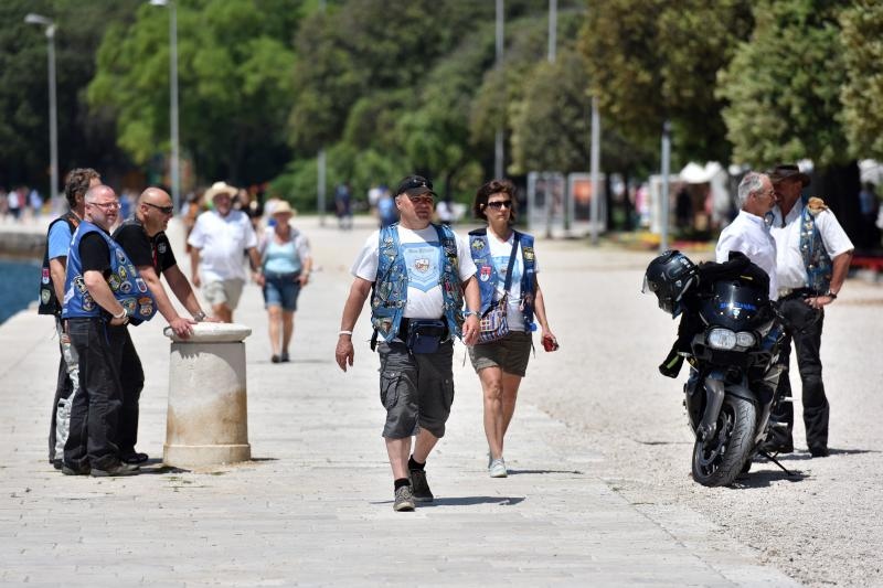 Blue Knights na zadarskoj rivi. Foto: Dino Stanin/PIXSELL Blue Knights na zadarskoj rivi. Foto: Dino Stanin/PIXSELL