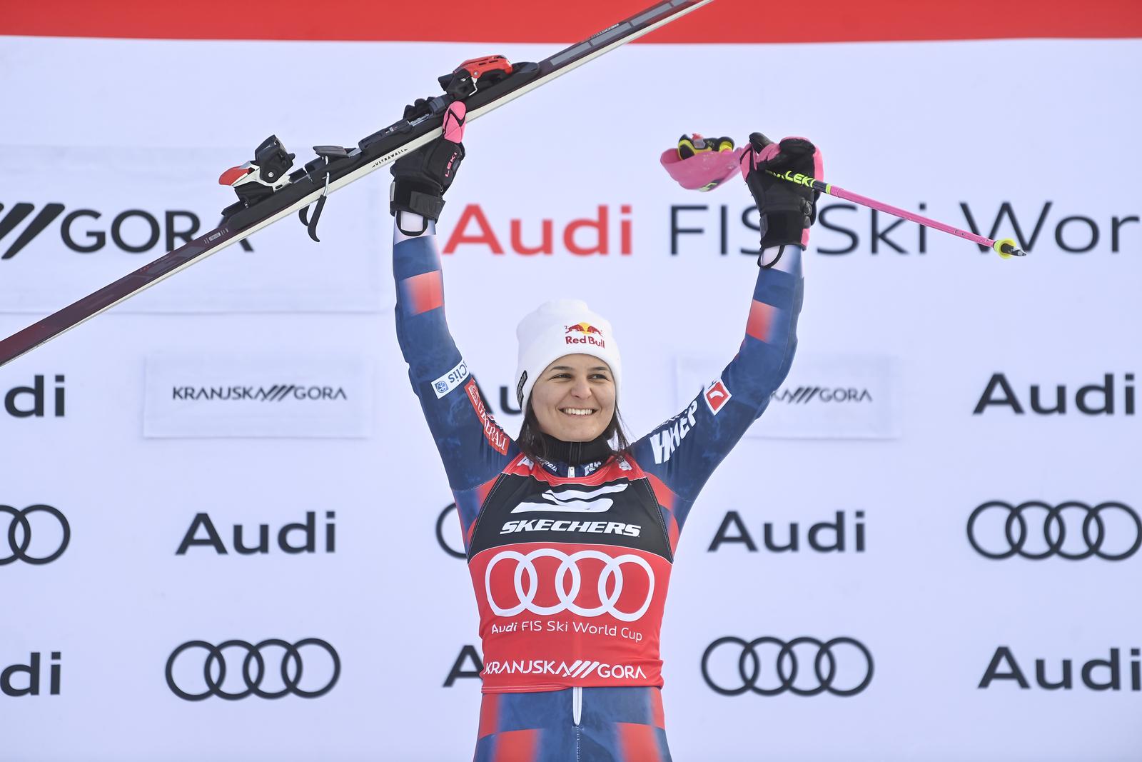 Zrinka Ljutić pobjedica je slaloma u Kranjskoj Gori Zrinka Ljutić pobjedica je slaloma u Kranjskoj Gori