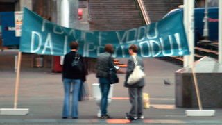 Novi performans Gradjanske akcije u Zagrebu, Foto: Gradjanska akcija