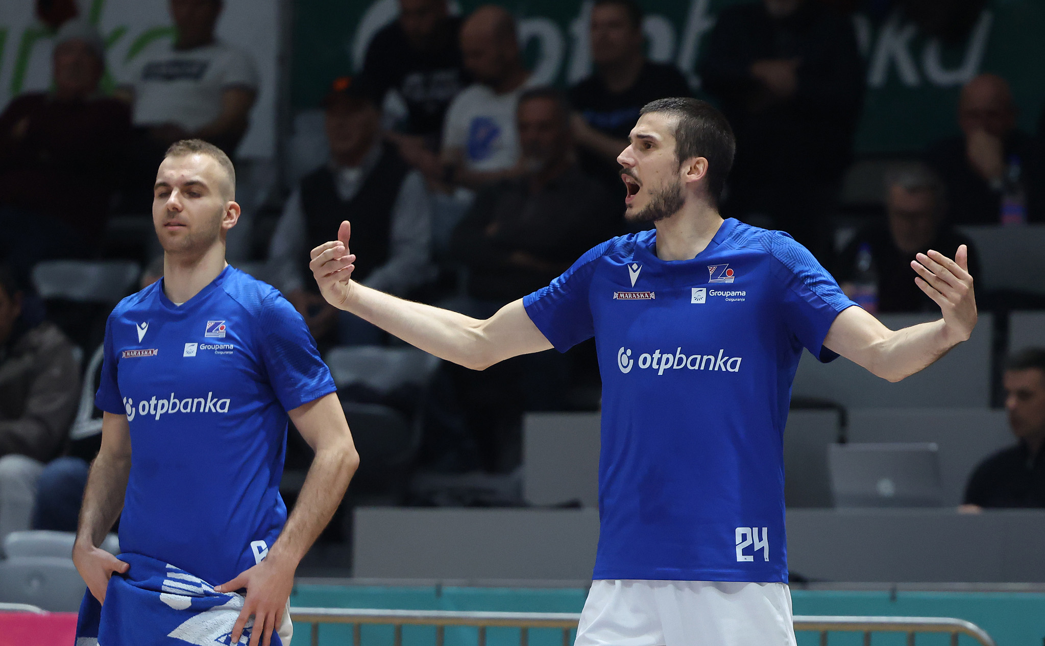 KK Zadar – KK Cibona, Marko Baković KK Zadar – KK Cibona, Marko Baković