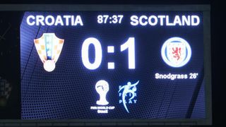 Kvalifikacijska nogometna utakmica izmedju Hrvatske i Skotske za Svjetsko nogometno prvenstvo u Brazilu 2014. godine. Photo: PIXSELL Standard Sport Kvalifikacijska nogometna utakmica izmedju Hrvatske i Skotske za Svjetsko nogometno prvenstvo u Brazilu 2014. godine. Photo: PIXSELL Standard Sport