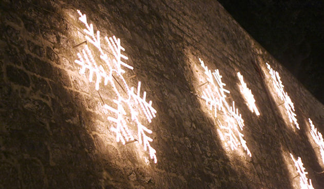 Božićni ukrasi u Zadru