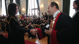Promocija diplomiranih studenata, 7. ožujka 2009. (foto: Marin Gospić)
