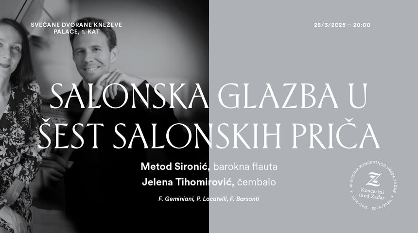 Jelena Tihomirović i Metod Sironić – Duo Corrente Jelena Tihomirović i Metod Sironić – Duo Corrente