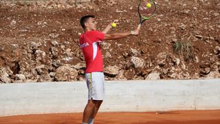 Pripreme teniske reprezentacije na Višnjiku