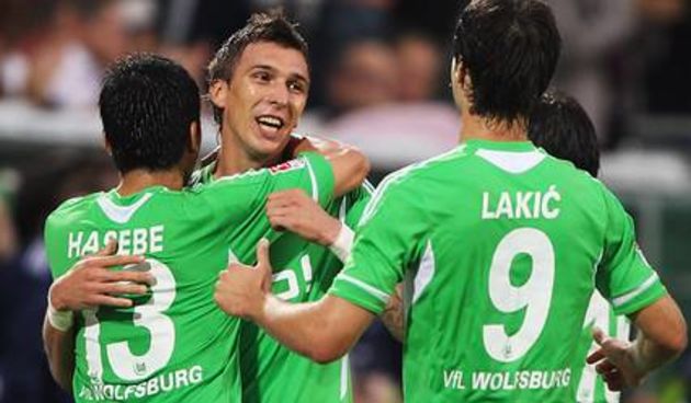 Mario Mandzukic (Wolfsburg), foto: vfl-wolfsburg.de