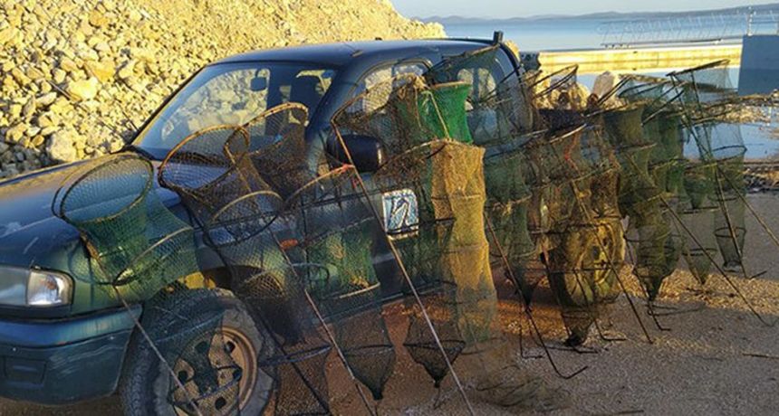 Zaplijenjeno petnaestak vrša u PP Vransko jezero