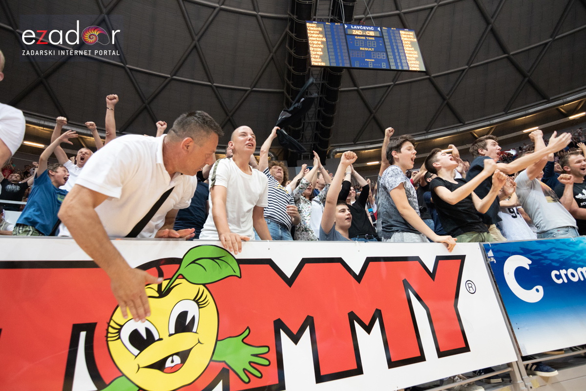 Polufinale doigravanja HT Premijer lige, 3. utakmica: KK Zadar – KK Cibona 88-96