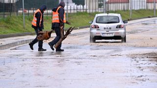 Obilna kiša poplavila Zadar i okolicu