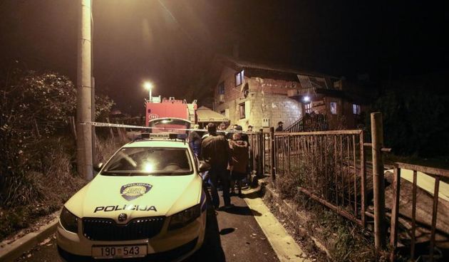 Nepoznati pocinitelj ubio je dva muskarca u ulici Cuglini u Dubravi. Photo: Petar Glebov/PIXSELL