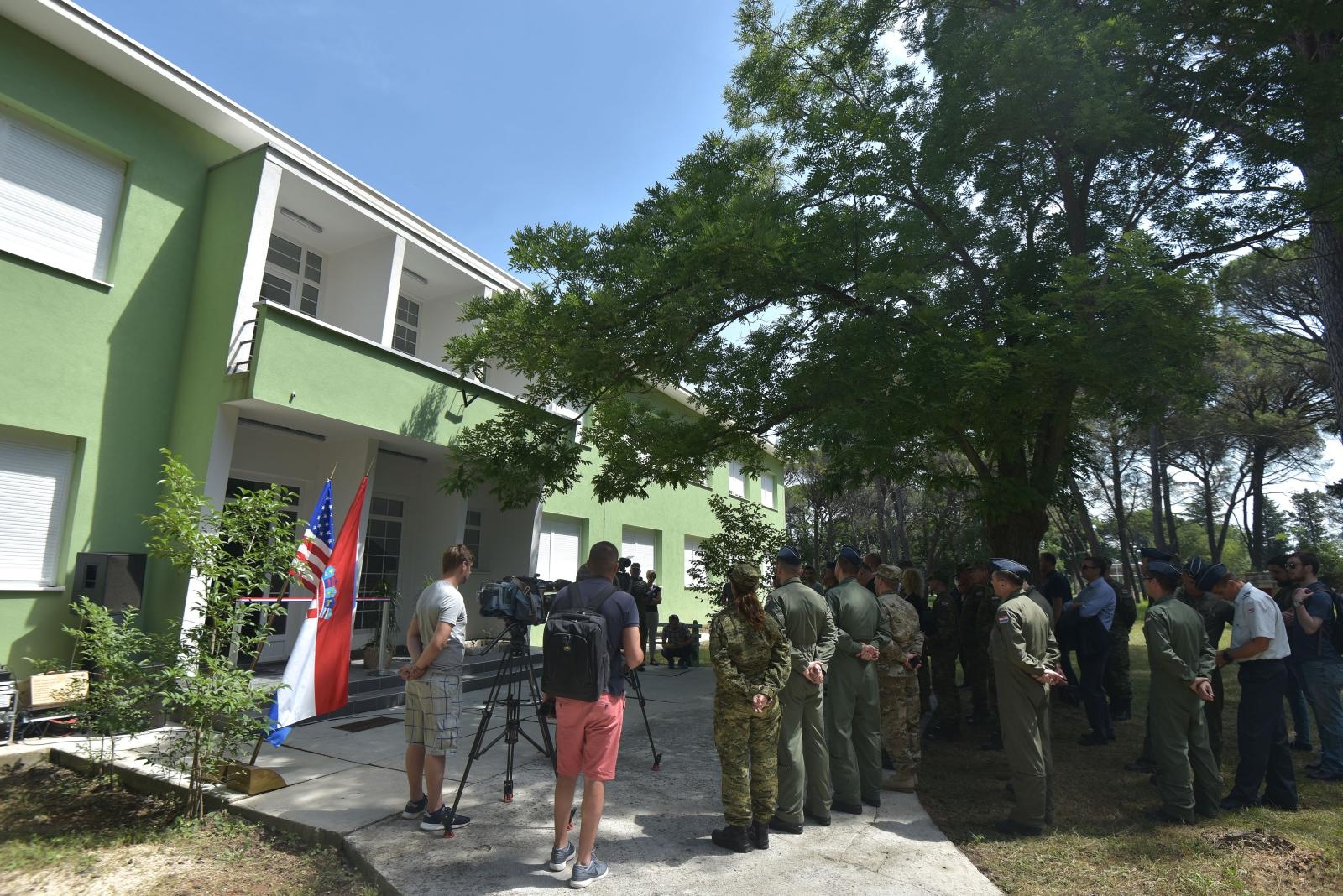 Svečano otvorena novoobnovljena zgrada u Zrakoplovnoj bazi Zemunik