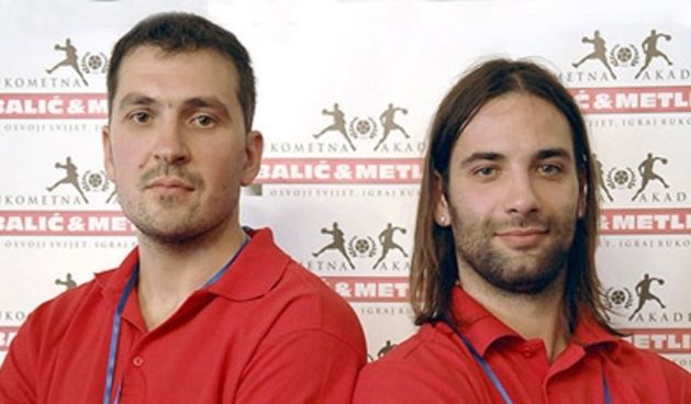 Petar Metličić i Ivano Balić. Foto: HRS