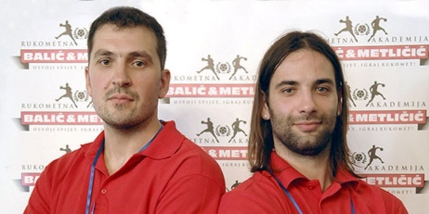 Petar Metličić i Ivano Balić. Foto: HRS Petar Metličić i Ivano Balić. Foto: HRS