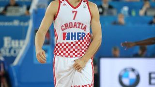 Arena Stozice, Ljubljana, Slovenija – Europsko prvenstvo u kosarci Eurobasket Slovenija 2013., cetvrtfinale, Hrvatska – Ukrajina. Krunoslav Simon. Photo: Igor Kralj/PIXSELL Arena Stozice, Ljubljana, Slovenija – Europsko prvenstvo u kosarci Eurobasket Slovenija 2013., cetvrtfinale, Hrvatska – Ukrajina. Krunoslav Simon. Photo: Igor Kralj/PIXSELL