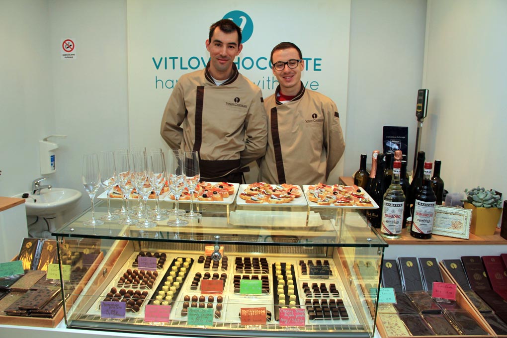 Dubravko Vitlov, otvorena prodavaonica čokolade, foto: Iva Perinčić