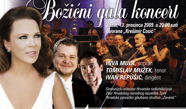 Božićni gala koncert – plakat
