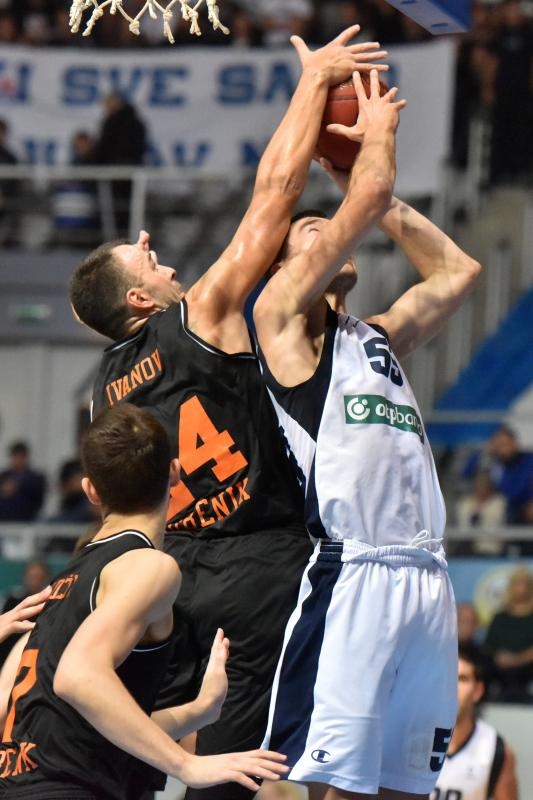 Dvorana Krešimir Ćosić, Zadar – 2. kolo A-1 muške lige, KK Zadar – GKK Šibenik 80-76. Photo: Dino Stanin/PIXSELL Dvorana Krešimir Ćosić, Zadar – 2. kolo A-1 muške lige, KK Zadar – GKK Šibenik 80-76. Photo: Dino Stanin/PIXSELL