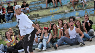 Grafiti, Hip hop & Break battles – Kapetanski park (foto: Marin Gospić)