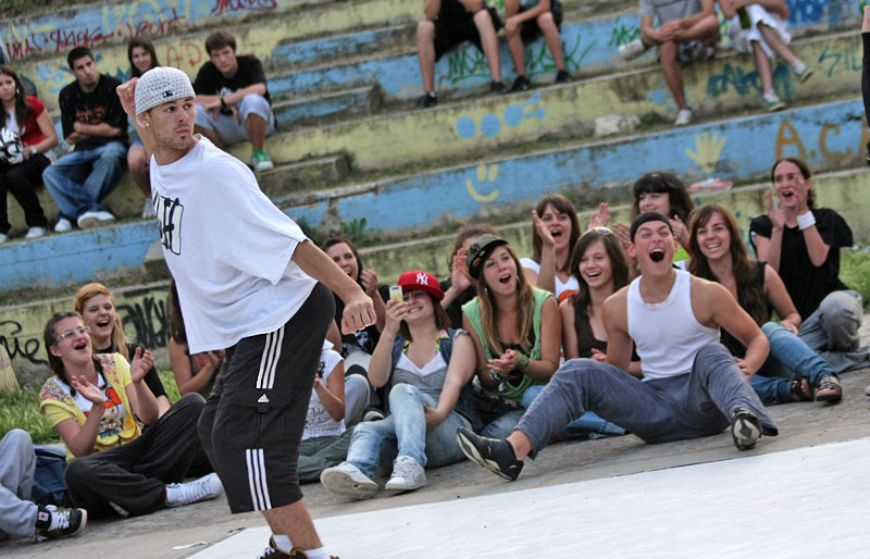 Grafiti, Hip hop & Break battles – Kapetanski park (foto: Marin Gospić)