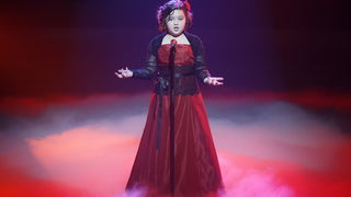 Zagreb, 191110. 
Studio 2 Jadran filma, Oporovecka 12.
Treca polufinalna emisija Supertalent showa Nove TV. 
Na slici: Tia Pikija.
Foto: Nina Djurdjevic / CROPIX