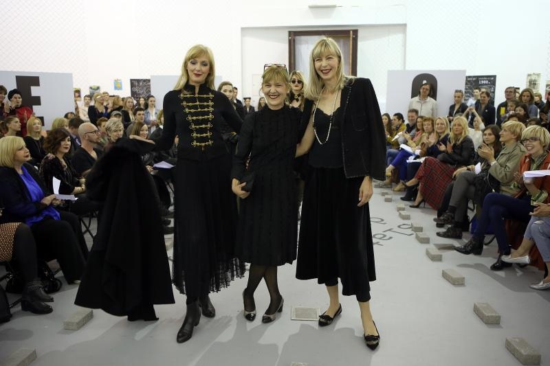 U sklopu tribine Moda osamdesetih – modni laboratorij za 21. stoljece odrzana odrzana modna revija Avangardna moda osamdesetih. Zvoncica Vuckovic. Photo: Robert Anic/PIXSELL
