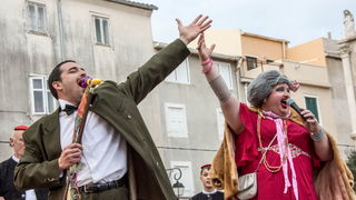 Paški zimski karneval 2017.- Maškarane skupine u karnevalskoj povorci Paški zimski karneval 2017.- Maškarane skupine u karnevalskoj povorci