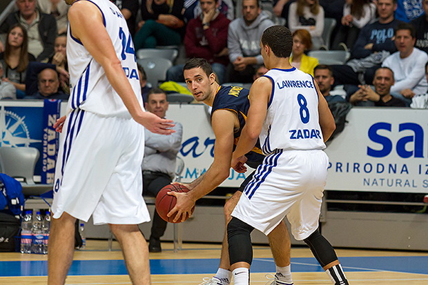 A-1 liga za prvaka, 6. kolo: KK Zadar – KK Zagreb 87-69, foto: Kristijan Orlić