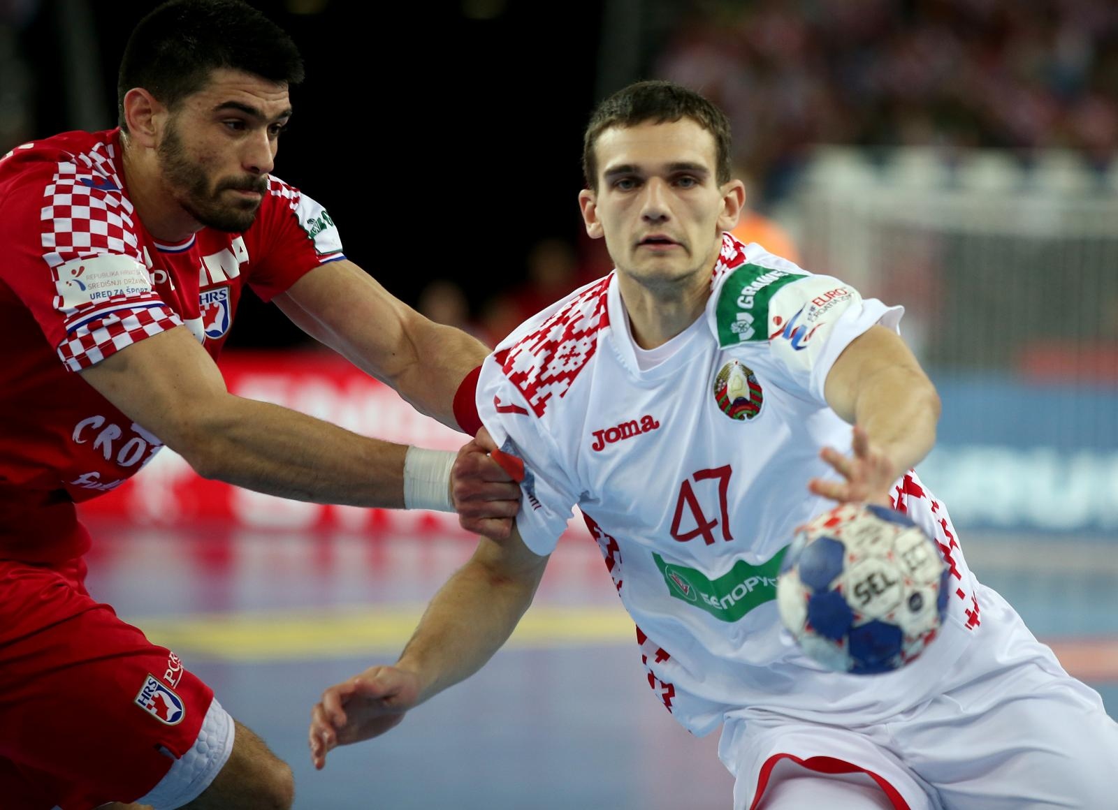 Arena Zagreb, Europsko rukometno prvenstvo, skupina I, 1. kolo, Hrvatska – Bjelorusija. Arena Zagreb, Europsko rukometno prvenstvo, skupina I, 1. kolo, Hrvatska – Bjelorusija.