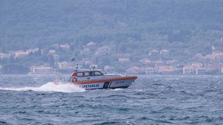 Olujno jugo na zadarskoj rivi