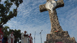 Blagosolov križa na brdu Brisnica Blagosolov križa na brdu Brisnica