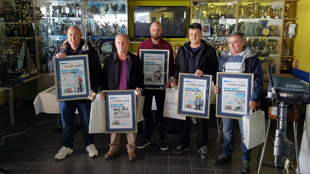 Proglašenje najuspješnijih ribolovaca Zadra i Zadarske županije Proglašenje najuspješnijih ribolovaca Zadra i Zadarske županije