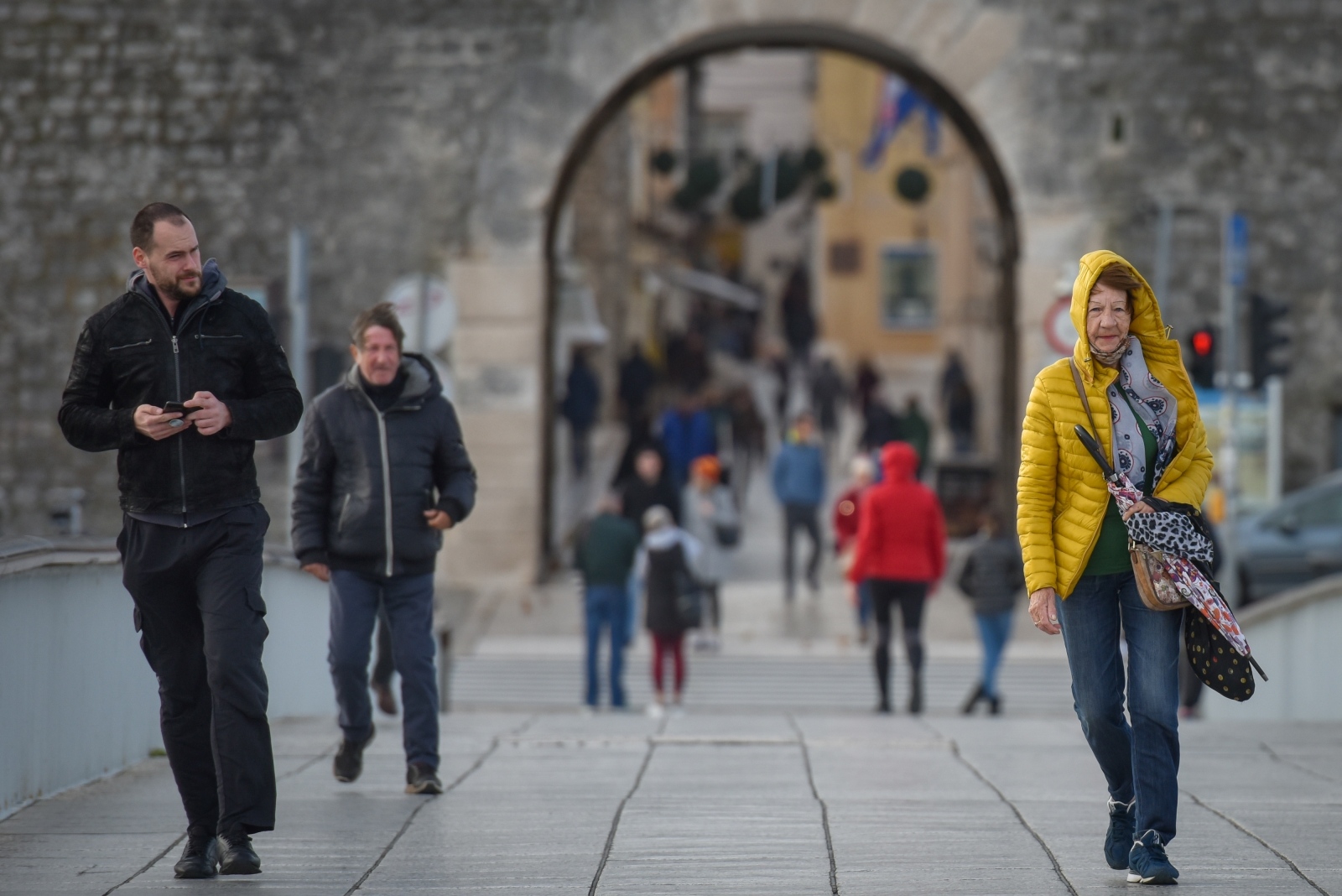 Olujno jugo u Zadru, 5. prosinca 2020.