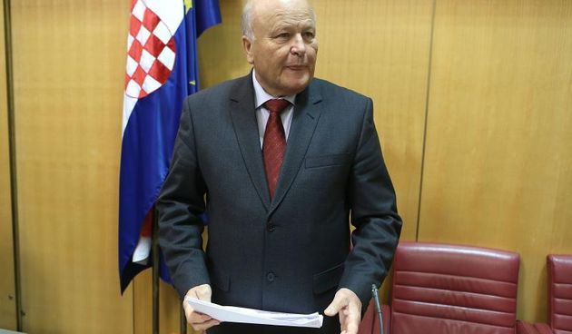 26.11.2013., Zagreb – Raspravom o rebalansu proracuna za 2013. godinu Sabor je nastavio 10. sjednicu. Slavko Linic. Photo: Patrik Macek/PIXSELL