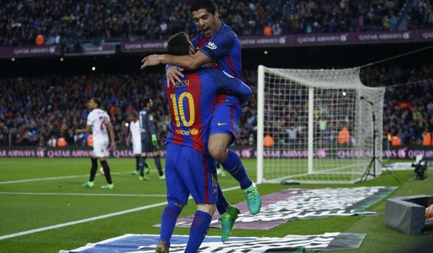 Luis Suarez i Lionel Messi