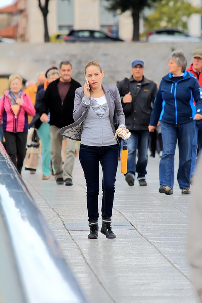 Skitnja gradom 11. listopada 2013. Foto: Roberto Lerga