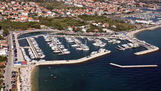 Zadar – Zračne snimke – Marina na Puntamici, Yachting club (foto: Marin Gospić)