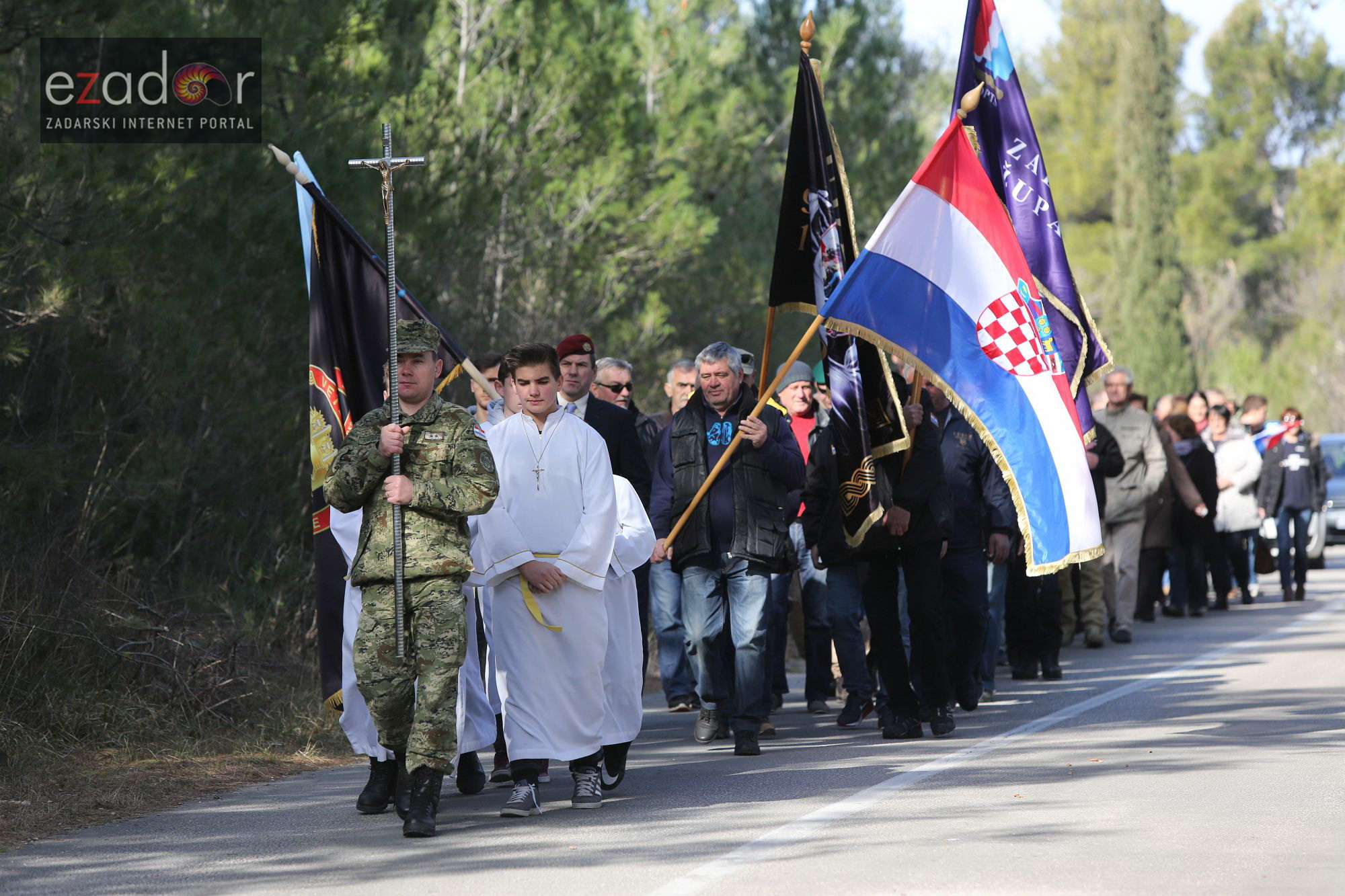 U Donjem Karinu obilježeno sjećanje na rušenje Franjevačkog samostana tijekom VRO Maslenica