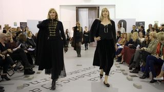 U sklopu tribine Moda osamdesetih – modni laboratorij za 21. stoljece odrzana odrzana modna revija Avangardna moda osamdesetih. Zvoncica Vuckovic. Photo: Robert Anic/PIXSELL