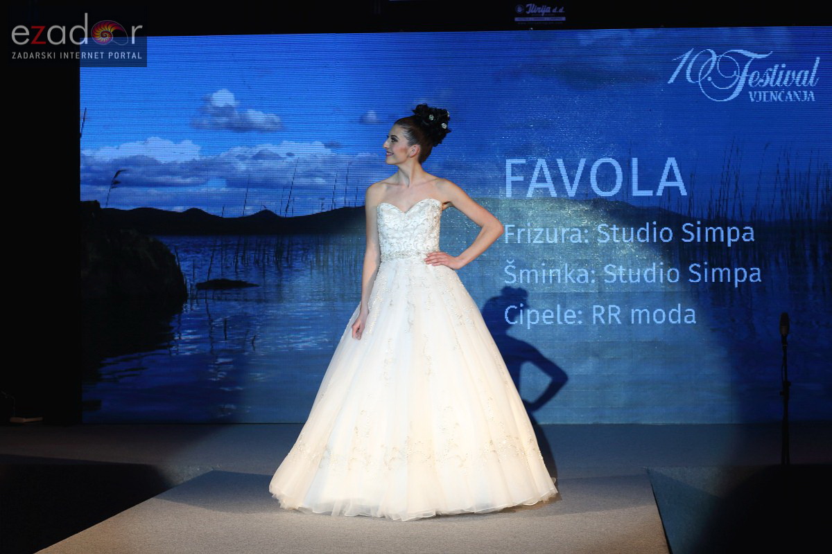 10. Festival vjenčanja: Modna revija vjenčanica i revija cvijeća 5. ožujka 2017.