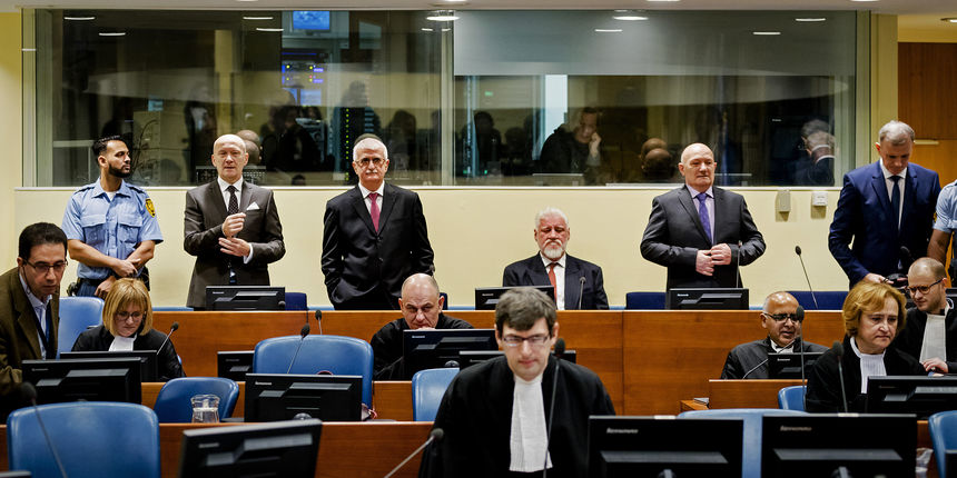 Smrknutih lica i zabrinuti: ‘šestorka’ iz BiH prati izricanje presude