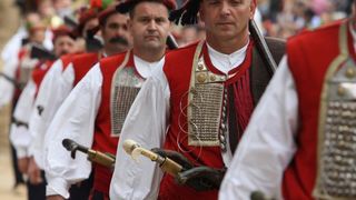 Održana je 301. Sinjska Alka, hrvatska viteška igra. Photo: Ivo Čagalj/PIXSELL Održana je 301. Sinjska Alka, hrvatska viteška igra. Photo: Ivo Čagalj/PIXSELL