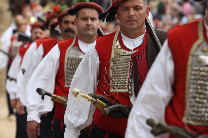 Održana je 301. Sinjska Alka, hrvatska viteška igra. Photo: Ivo Čagalj/PIXSELL Održana je 301. Sinjska Alka, hrvatska viteška igra. Photo: Ivo Čagalj/PIXSELL